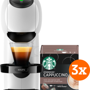 Krups Dolce Gusto Genio S Basic KP2401 Wit + Starbucks Cappuccino